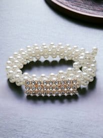 White beaded pearl