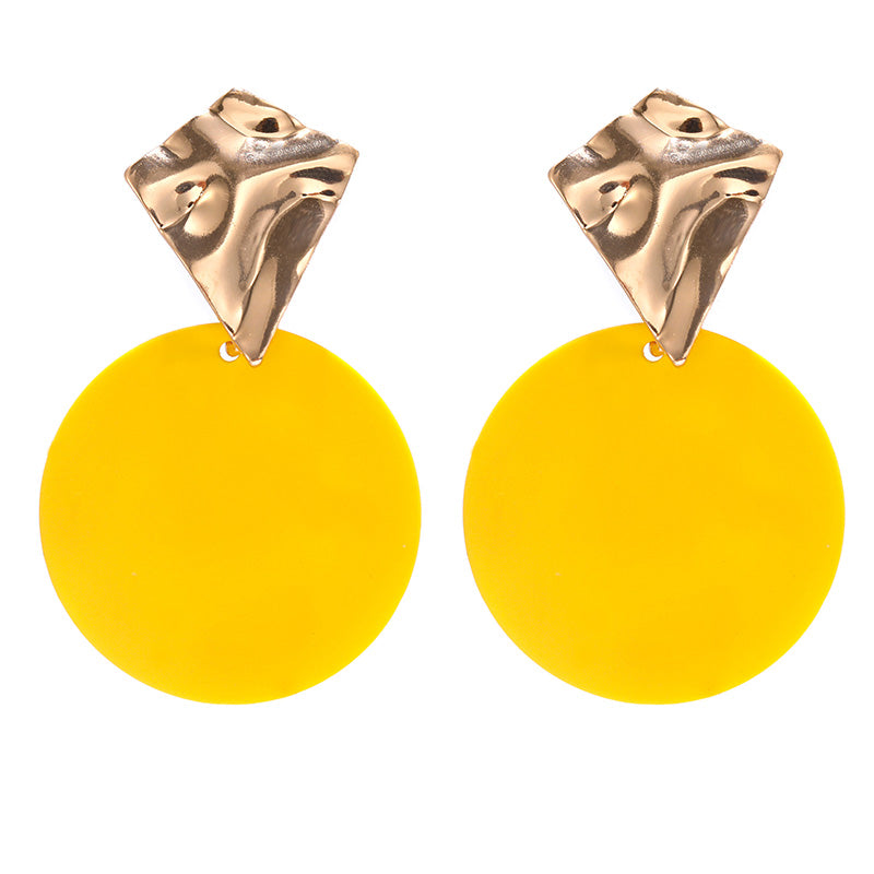 Round Dangled Earings