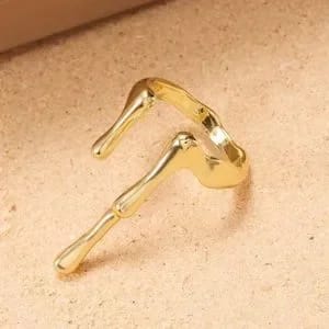 Vintage Fashion ring GOLDEN