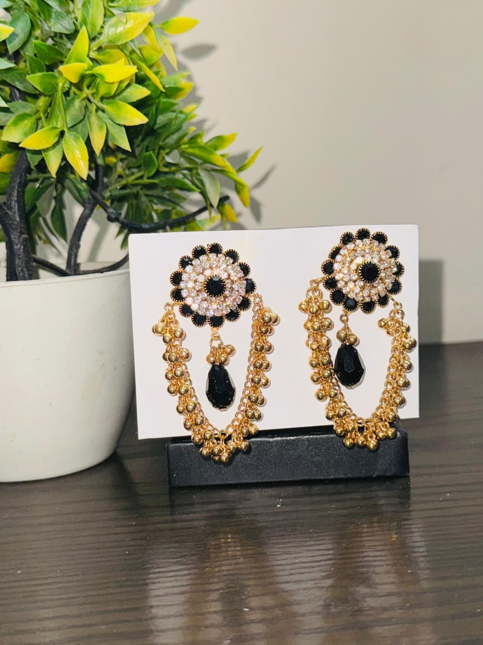 Fashion Jewelry Large Size Beads Hook Earrings
