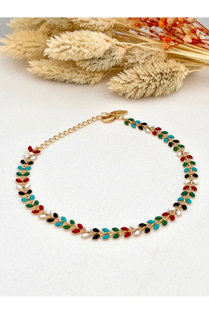 Multi Leaf bracelet and anklet