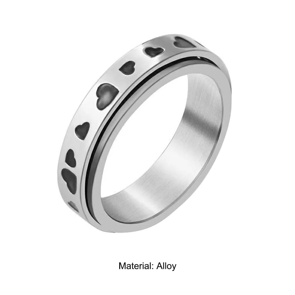 Heart Design Challa Ring