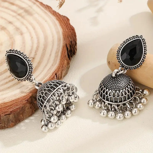 Silver Jhumki Drop shape