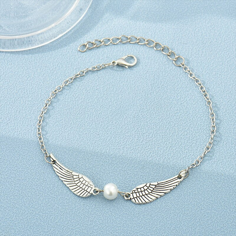 Feather Style chain braclet