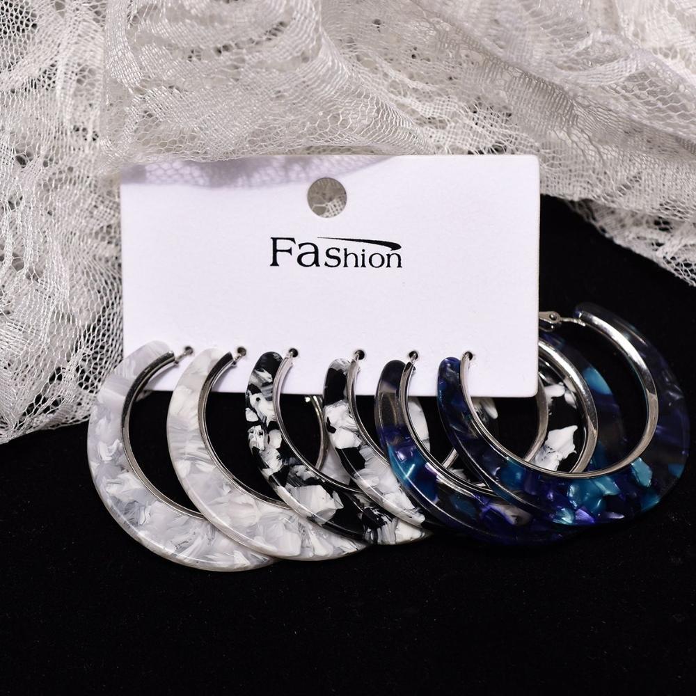 3 PCS Acrylic hoops