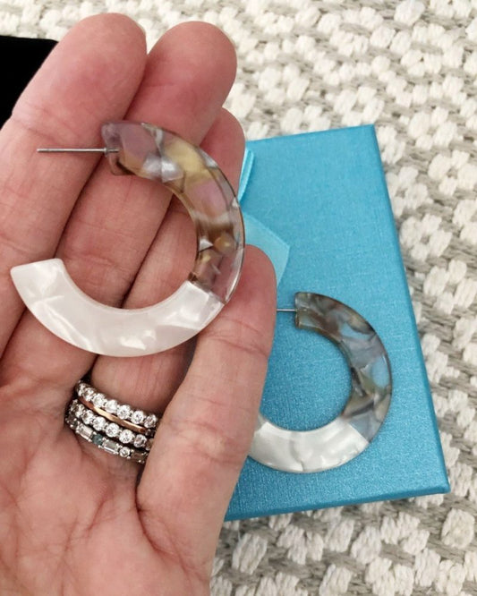 Marble Trendy Earings