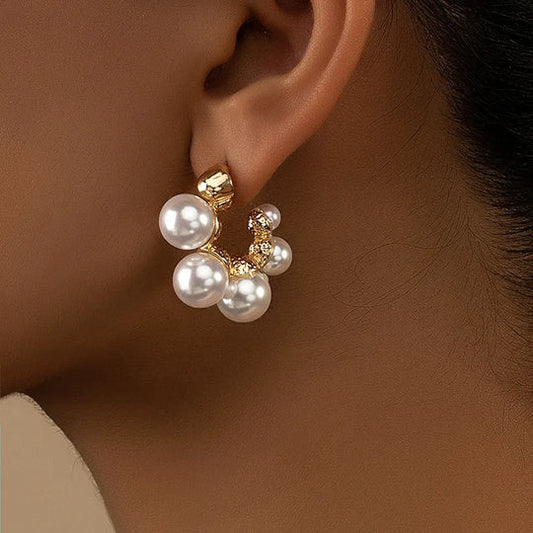 Drop Pearl studs