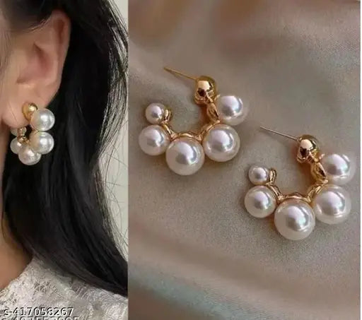 Drop Pearl studs