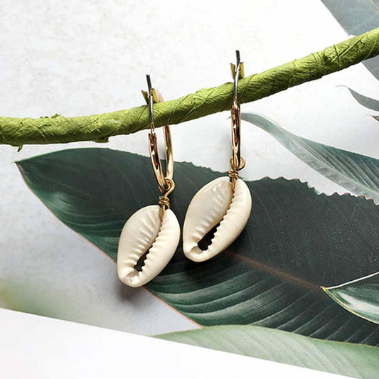 Sea shell earing