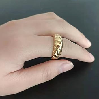 Twisted Gold Ring