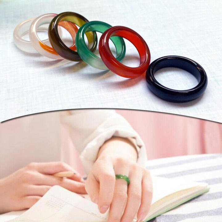 Natural Agate Ring