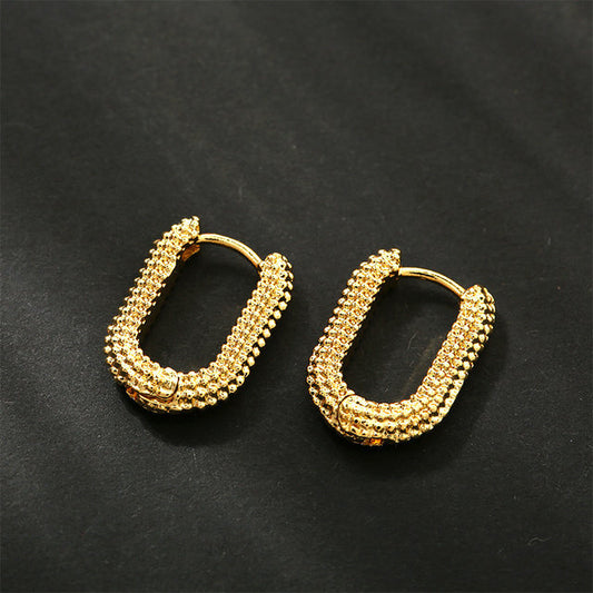 Square Gold Stainless steel