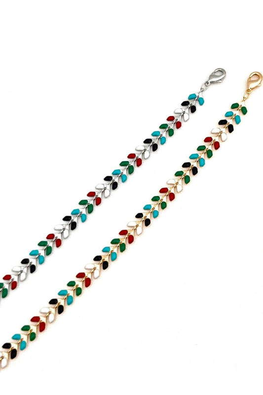 Multi Leaf bracelet and anklet