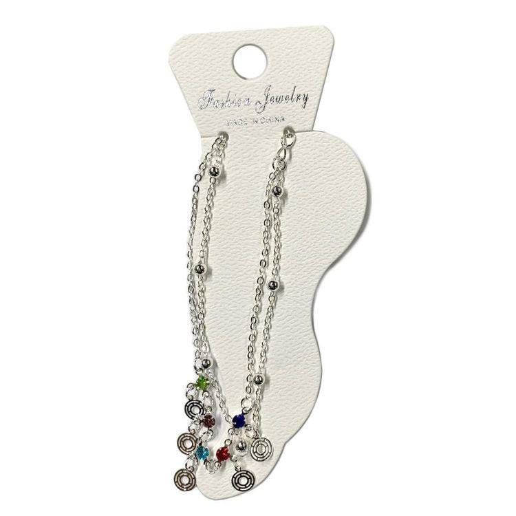 Multi chain bracelet and anklet