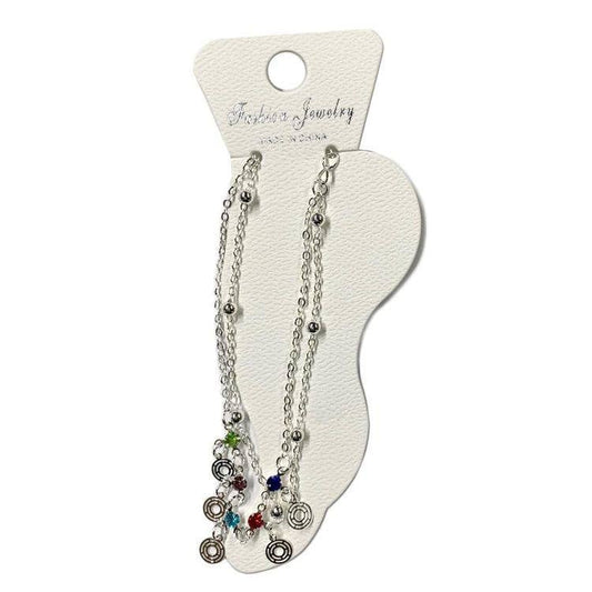 Multi chain bracelet and anklet
