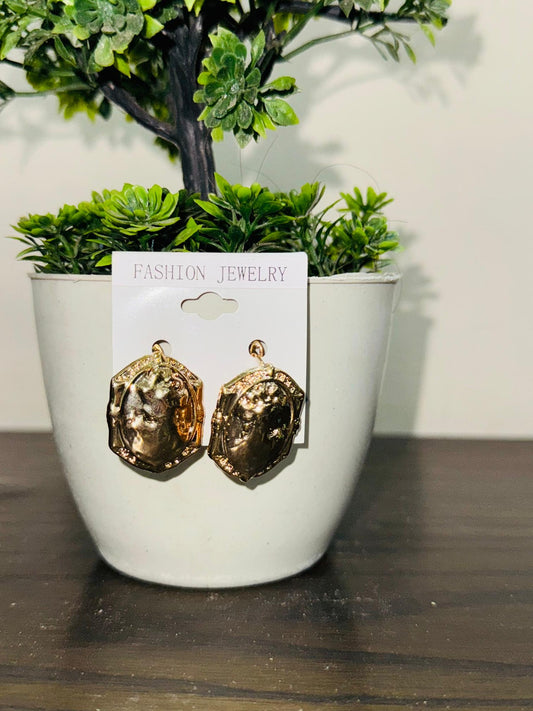 Versace Gold studs
