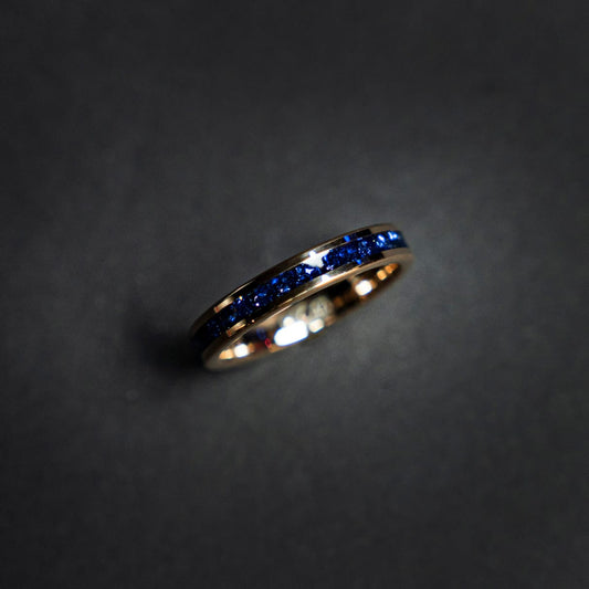 5pcs Luxury zirconia ring pack