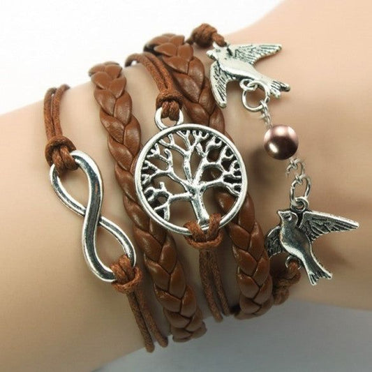 Pure Leather 5 layered antique