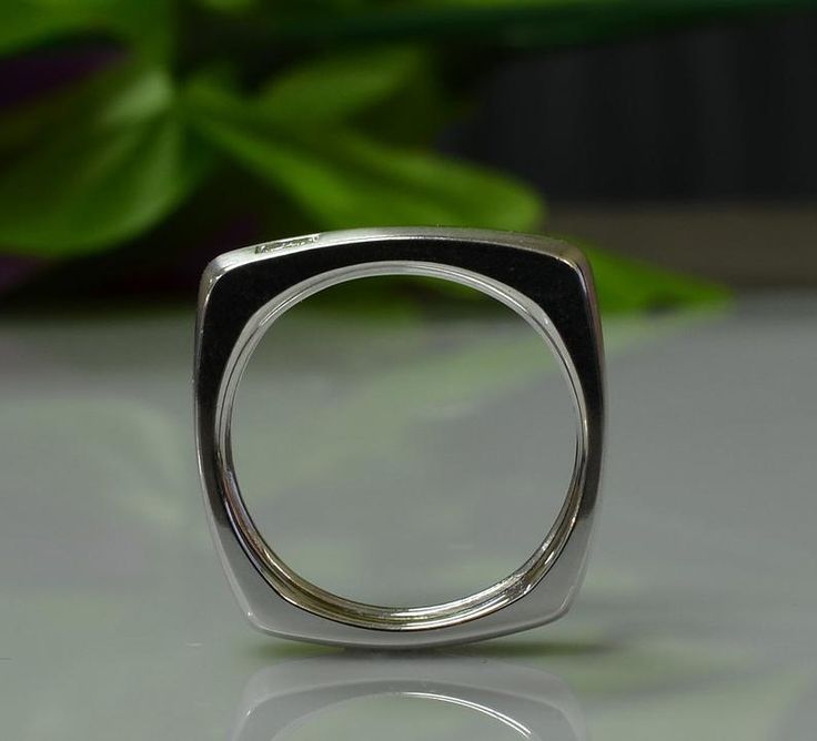 Silver Square Challa Ring