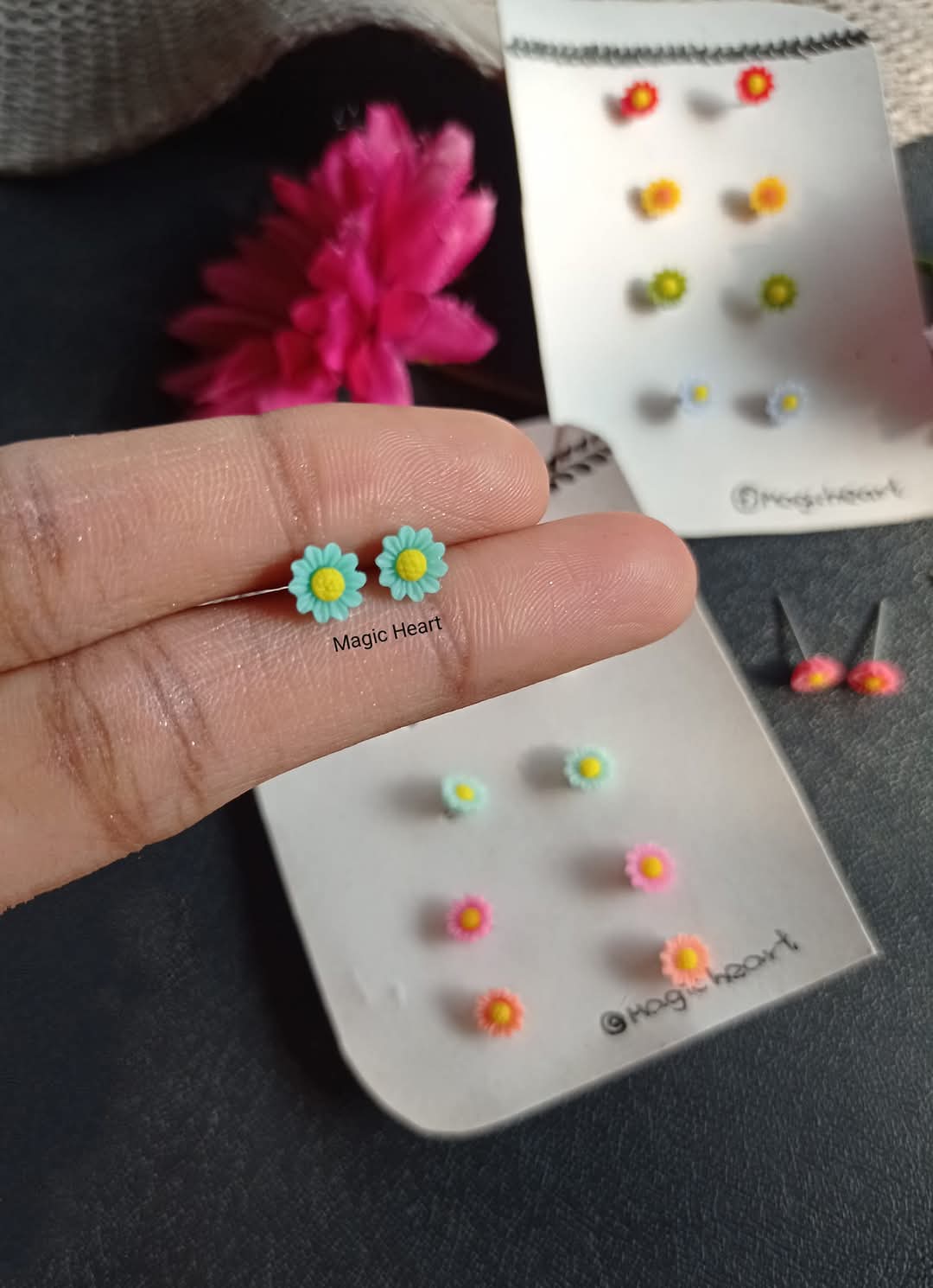 Flower Studs pack