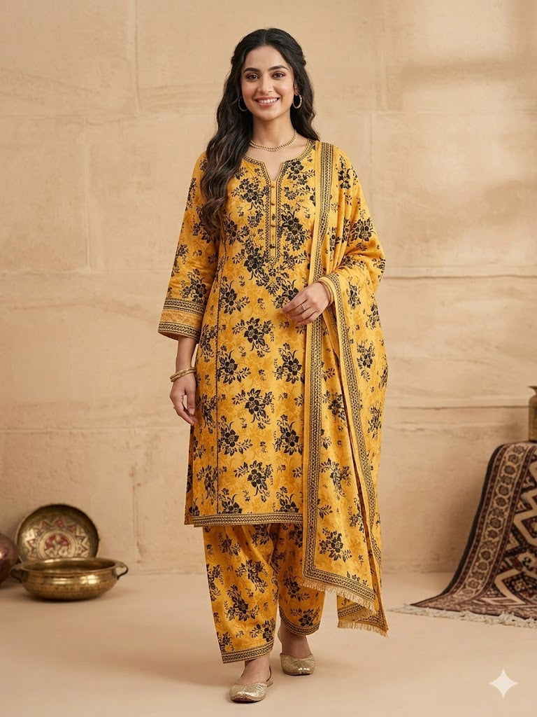All Over Digital Printed Summer Cotton-2PC