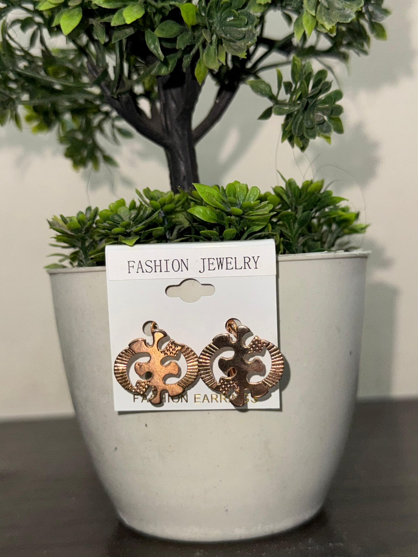 Antique copper studs
