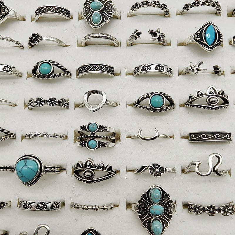 10 pcs Statement rings