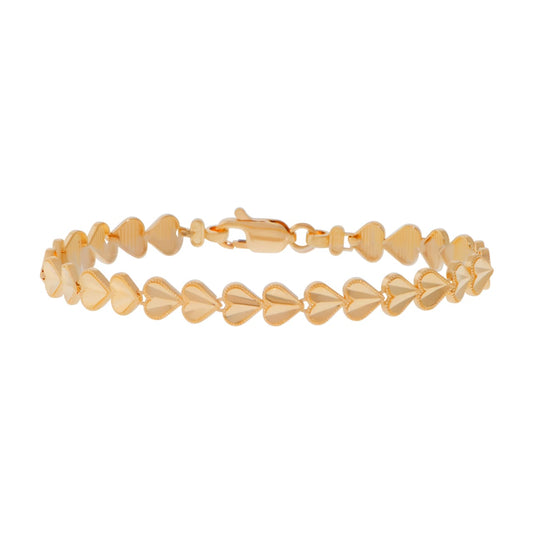 Gold Heart Bracelet