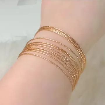 Golden premium Quality bangles set
